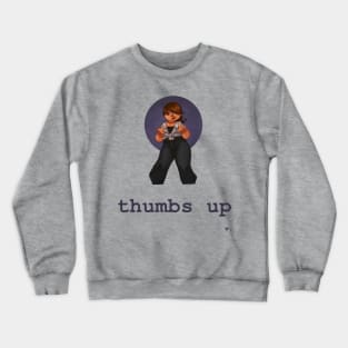 Thumbs Up Crewneck Sweatshirt